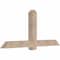 Ekena Millwork Eugene Smooth Timber Gable Bracket, Douglas Fir, 72"W x 33"H x 5 1/2"D x 5 1/2"F, 11/12 Pitch GBW072X33X0606EUG00SDF - alternate 3
